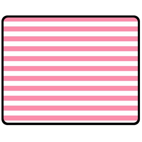 Horizontal Stripes 60 x50  Blanket Front