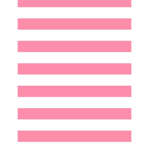 Horizontal Stripes 4.125 x5.5  Memopad
