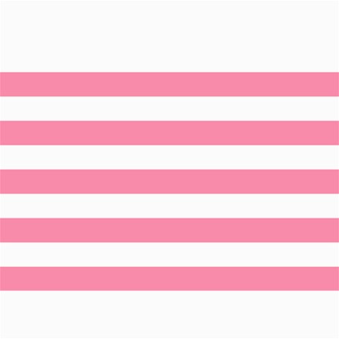 Horizontal Stripes 7 x5  Photo Card - 1