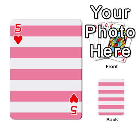 Horizontal Stripes Front - Heart5