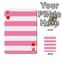 King Horizontal Stripes Front - HeartK