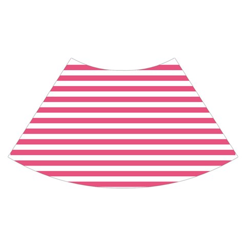 Horizontal Stripes Skirt Back