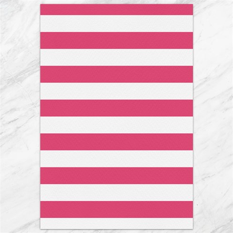 Horizontal Stripes 19.62 x28.9  Canvas - 1