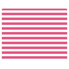 Horizontal Stripes 60 x50  Blanket Front