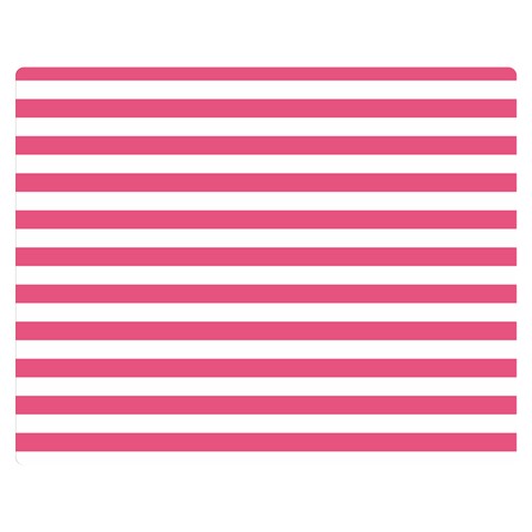 Horizontal Stripes 60 x50  Blanket Back