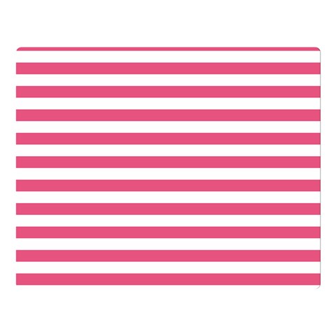Horizontal Stripes 80 x60  Blanket Front