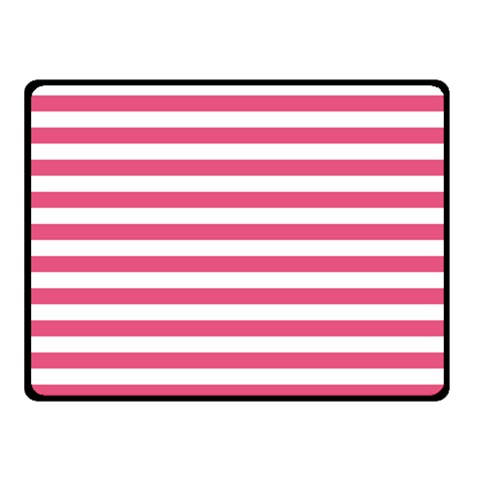 Horizontal Stripes 50 x40  Blanket Front