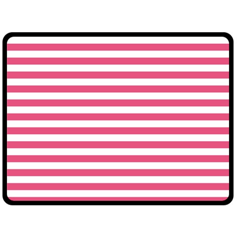 Horizontal Stripes 80 x60  Blanket Front