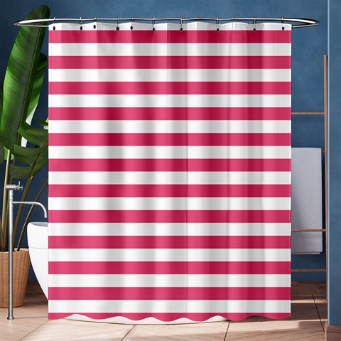Horizontal Stripes 60 x72  Curtain