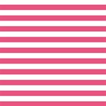 Horizontal Stripes - White and Dark Pink ScrapBook Page 12  x 12 