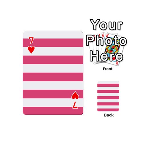 Horizontal Stripes Front - Heart7