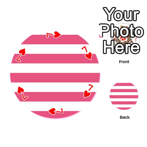 Horizontal Stripes Front - Heart7