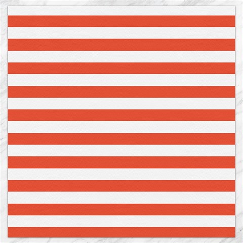 Horizontal Stripes 11.4 x11.56  Canvas - 1