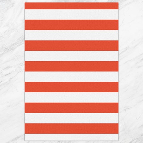 Horizontal Stripes 19.62 x28.9  Canvas - 1