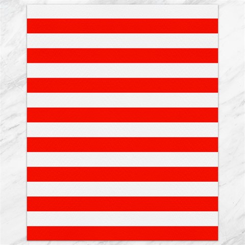Horizontal Stripes 15.75 x19.29  Canvas - 1