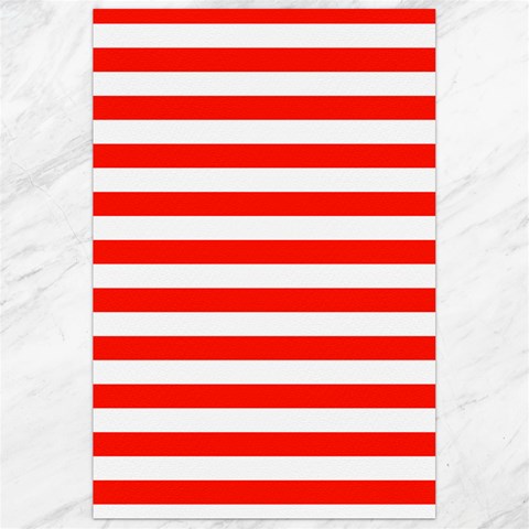 Horizontal Stripes 23.35 x34.74  Canvas - 1
