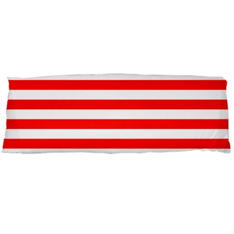 Horizontal Stripes Body Pillow Case