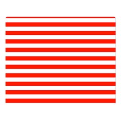 Horizontal Stripes 80 x60  Blanket Front