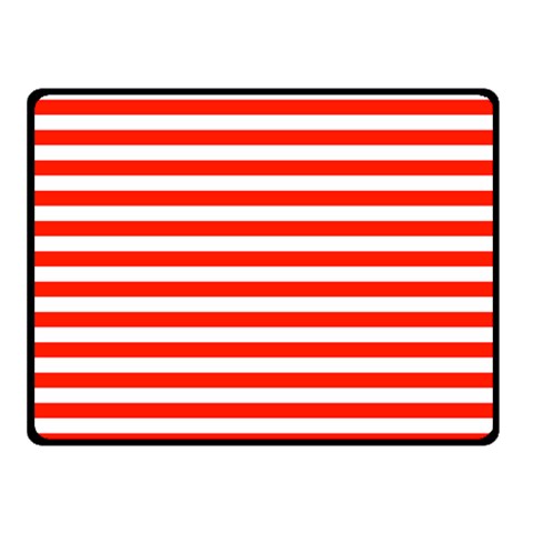 Horizontal Stripes 45 x34  Blanket Front