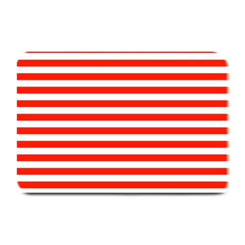 Horizontal Stripes 18 x12  Plate Mat