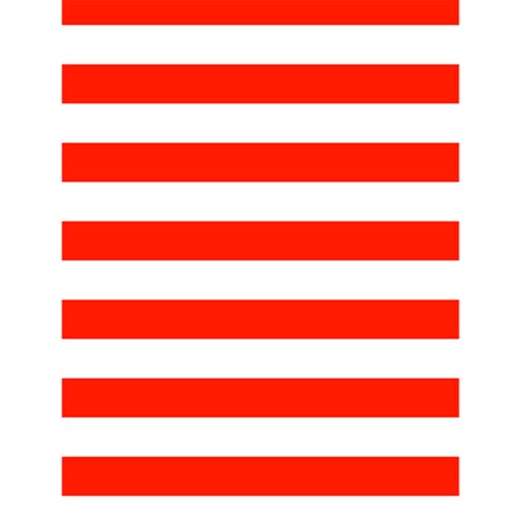 Horizontal Stripes 4.125 x5.5  Memopad