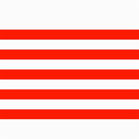 Horizontal Stripes 7 x5  Photo Card - 7