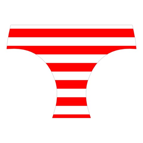 Horizontal Stripes Front Bottom