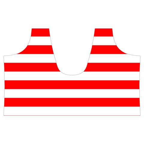 Horizontal Stripes Top Back