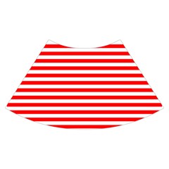 Horizontal Stripes Skirt Back