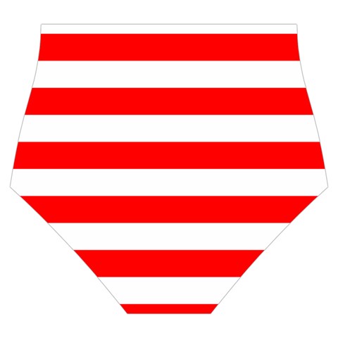 Horizontal Stripes Bottom Back