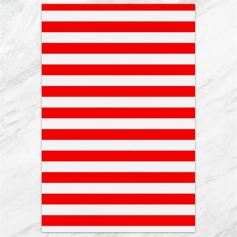 Horizontal Stripes 23.35 x34.74  Canvas - 1