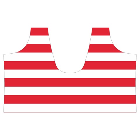 Horizontal Stripes Top Back