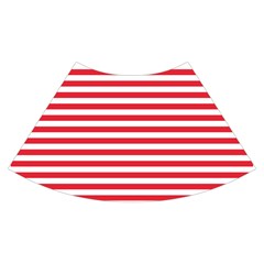 Horizontal Stripes Skirt Back