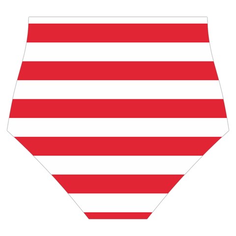 Horizontal Stripes Bottom Back