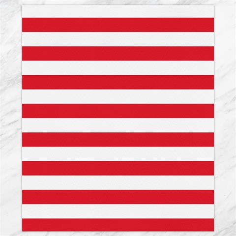 Horizontal Stripes 8.15 x9.66  Canvas - 1