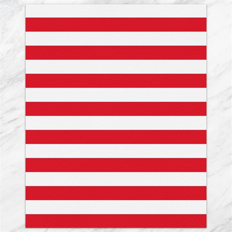 Horizontal Stripes 15.75 x19.29  Canvas - 1