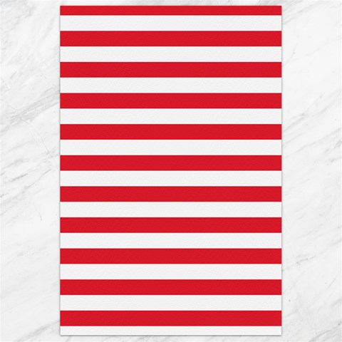 Horizontal Stripes 23.35 x34.74  Canvas - 1