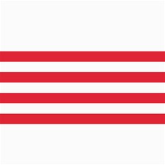 Horizontal Stripes 8 x4  Photo Card - 2