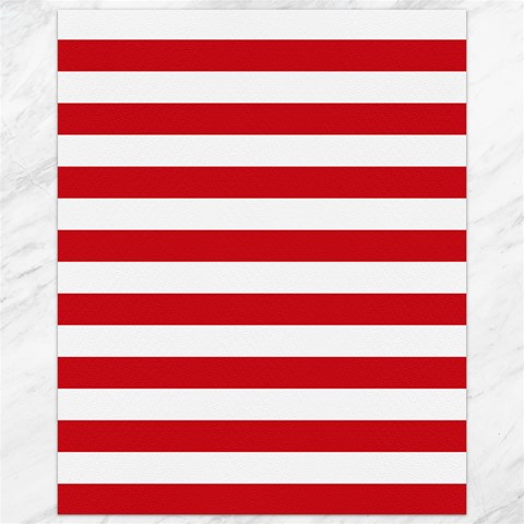 Horizontal Stripes 15.75 x19.29  Canvas - 1