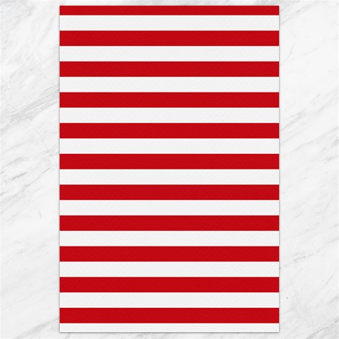Horizontal Stripes 23.35 x34.74  Canvas - 1
