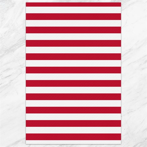 Horizontal Stripes 23.35 x34.74  Canvas - 1