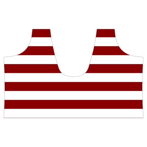 Horizontal Stripes Top Back
