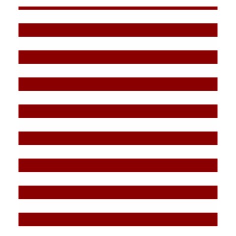 Horizontal Stripes Back