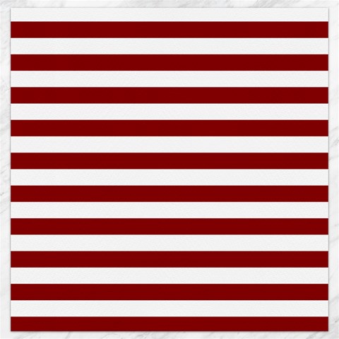 Horizontal Stripes 11.4 x11.56  Canvas - 1