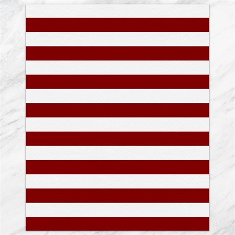 Horizontal Stripes 15.75 x19.29  Canvas - 1