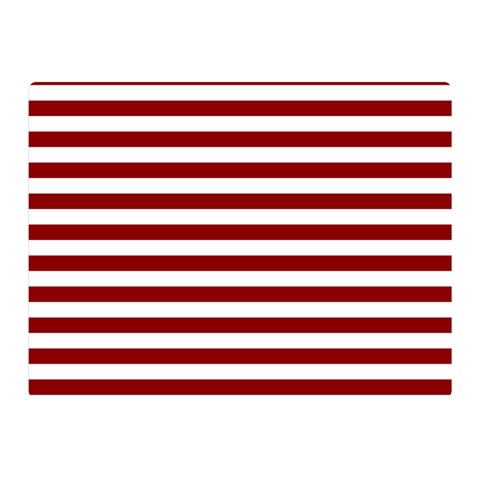 Horizontal Stripes 35 x27  Blanket Front