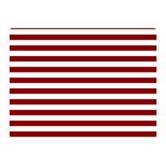 Horizontal Stripes 35 x27  Blanket Back