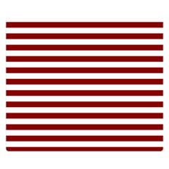 Horizontal Stripes 50 x40  Blanket Back
