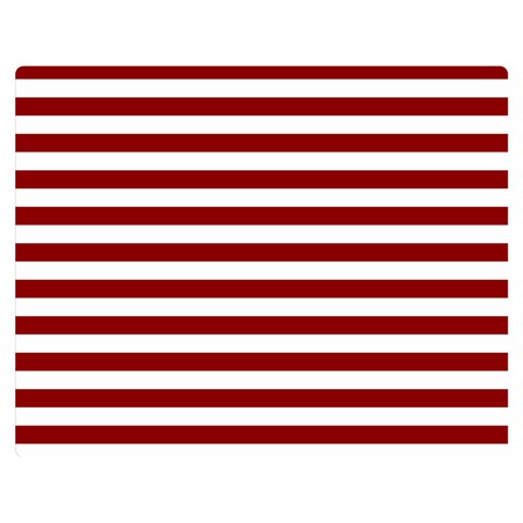 Horizontal Stripes 60 x50  Blanket Back