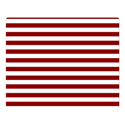 Horizontal Stripes 80 x60  Blanket Front